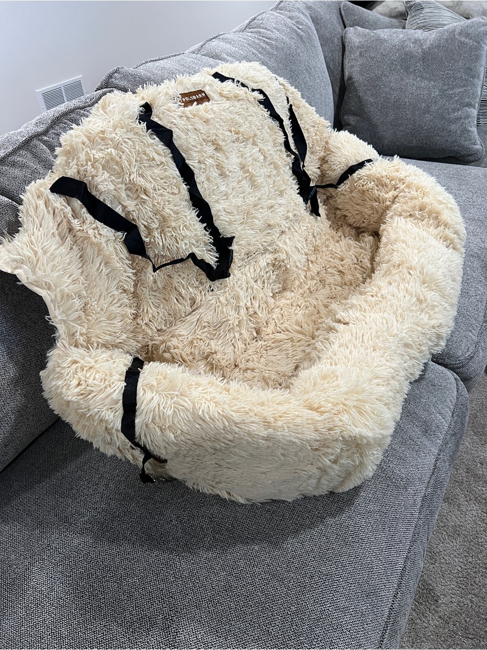 Pelsbarn Scandinavian Design Protecting Car Dog Bed